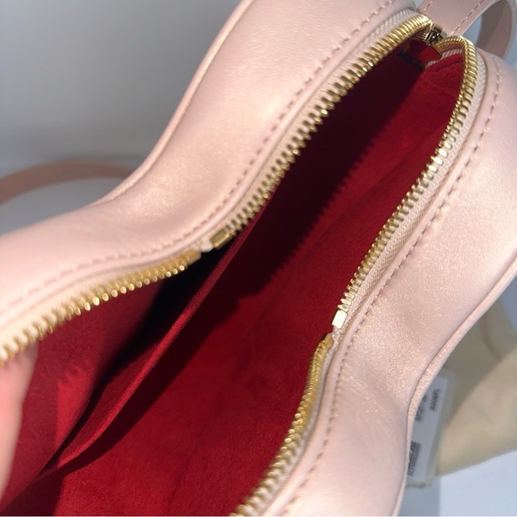 Louis Vuitton Lambskin Embossed Monogram Fall In Love Sac Coeur Light Pink - Picture 13 of 14